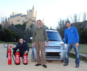 Trabajadores de extintores Sebastián. Galería