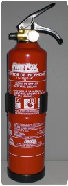Extintores polvo ABC de 1 Kg