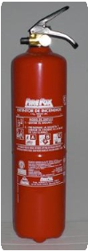 Extintores polvo ABC de 3 Kg
