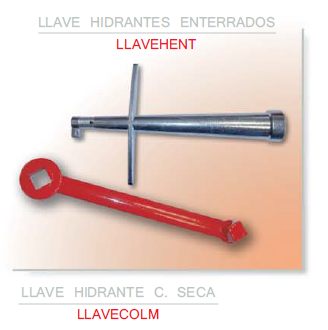 Llave para hidrantes enterrados