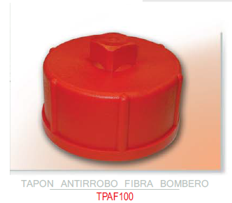 Tapón antirrobo fibra bombero