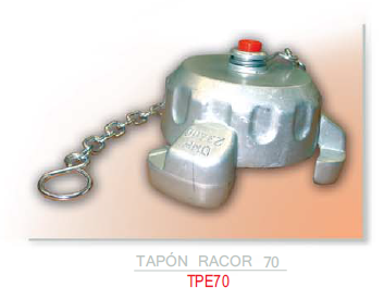 Tapón racor antirrobo 70