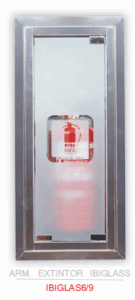 Armario para extintor Modelo Ibiglass