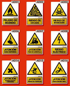Señalización fotoluminiscente